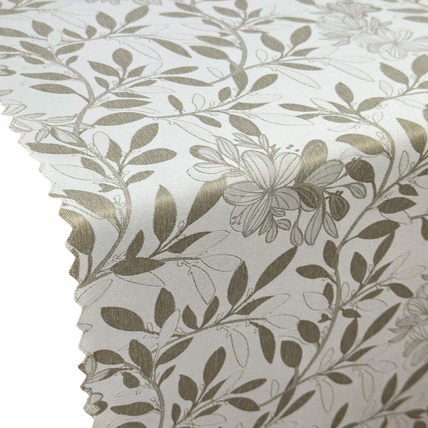 Foltálló Vágott Futófelület Z-3441 Bézs Virág Levelek