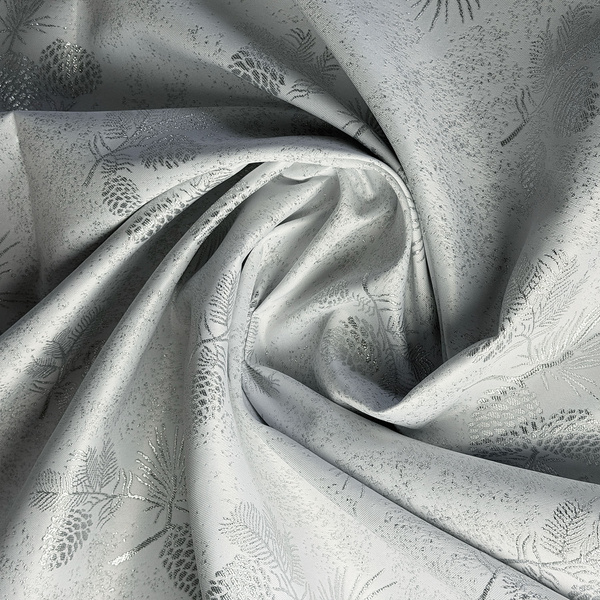 Dwustronny Obrus Plamoodporny Śnieg Złoty I