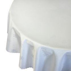 Karácsonyi Asztalterítő Foltálló Abroszok Karácsonyi Z-3500 Kerek