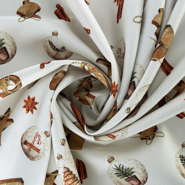 Foltálló karácsonyi asztali futó Wooden Story