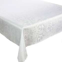 Foltálló Abroszok Virágok 3329 fehér