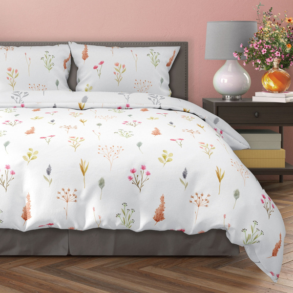 Pamut szatén ágyneműgarnitúra 220x200+ 2x70x80 Milagro Verde 022