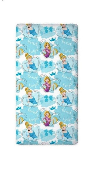 Pamut lepedõ Disney Princess 01 160x200 cm