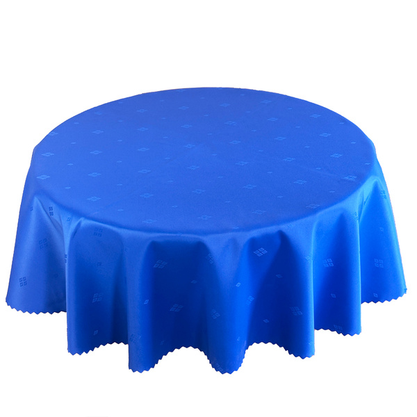 Foltálló Abroszok Kék Rombusz Kerek