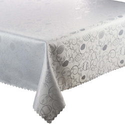 Húsvéti Terítők - Foltálló Abroszok Húsvét Tojás Ezüst 2425 