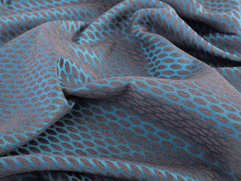 Foltálló Asztalterítő Szegéllyel Kavics Szürke-Türkiz 8789