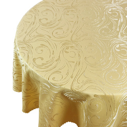 Foltálló Abroszok Princess Gold Kerek