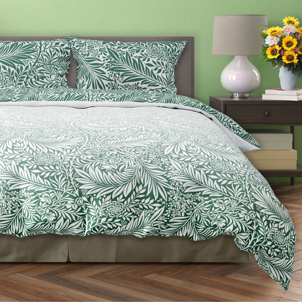 Pamut szatén ágyneműgarnitúra 160x200+ 2x70x80 Milagro Verde 010