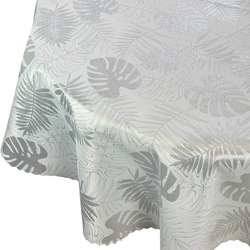 Karácsonyi Asztalterítő Arany Monstera Golden Z-2771 Kerek