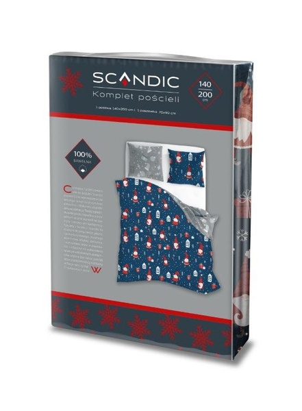 Ágyneműkészlet 140x200+70x90 Scandic 081