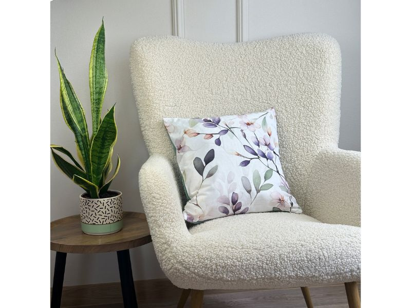 Díszpárnahuzat Virágok F24A295 40x40 cm