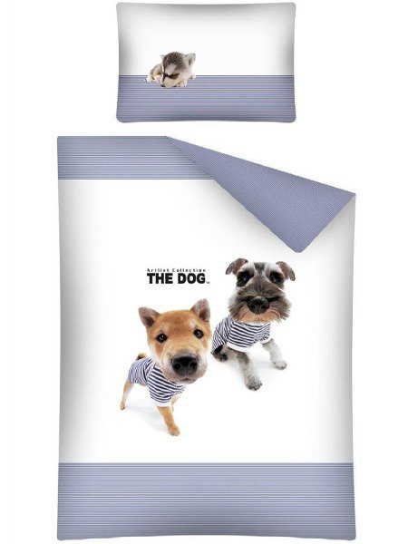 Gyermek ágynemű 100x135+40x60 Pieski 15A