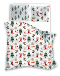 Ágyneműkészlet 220x200+ 2x70x80 Scandic 078