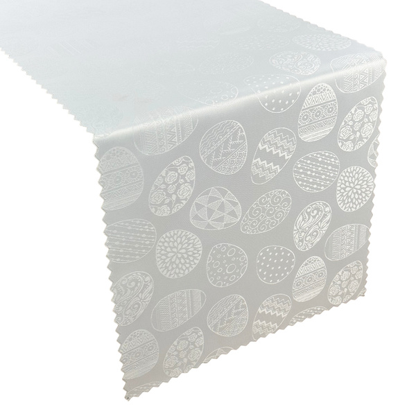 Asztalterítők és Futók Foltálló Húsvét Fehér 3355