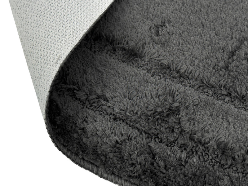 Fürdőszobaszőnyege Alor Sötét Szürke 50x80 cm