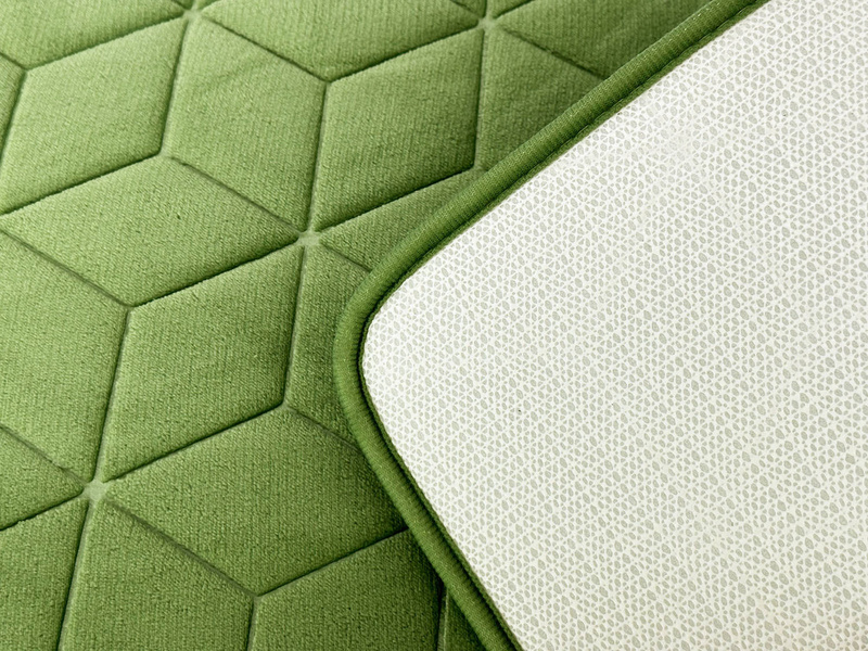 Fürdőszobaszőnyegek Sumba Zöld 31 45x75 cm