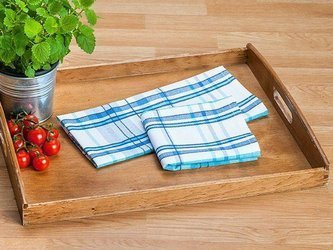 Pamut konyharuhák Lavender Adela Kék 45x65 cm