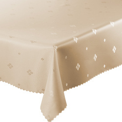 Foltálló Abroszok Bézs Rombusz Kerek