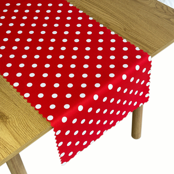 Asztalterítők és futók Foltálló Nyomtatott Pontok Kék