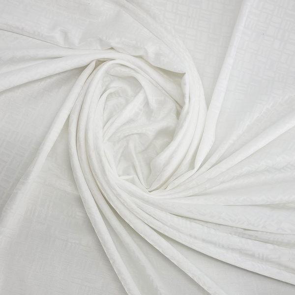 Abroszok Jacquard Ines Fehér Kockás