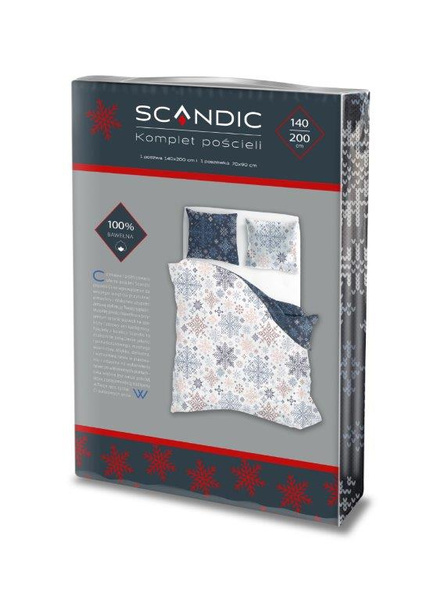 Ágyneműkészlet 140x200+70x90 Scandic 077