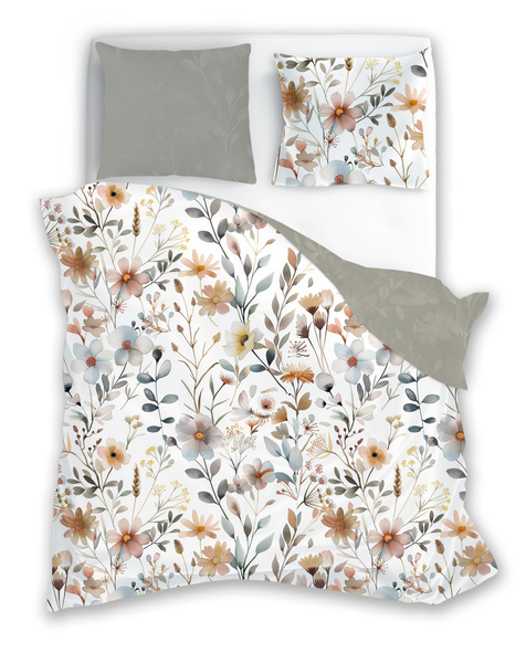 Pamut szatén ágyneműgarnitúra 140x200+70x90 Boho 006