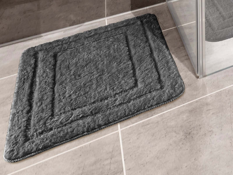 Fürdőszobaszőnyege Alor Sötét Szürke 50x80 cm