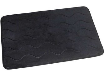 Fürdőszobaszőnyegek Sumba Fekete 23 45x75 cm