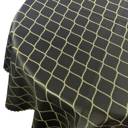 Megfordítható foltálló terítő karácsonyi zöld hó 1 kör