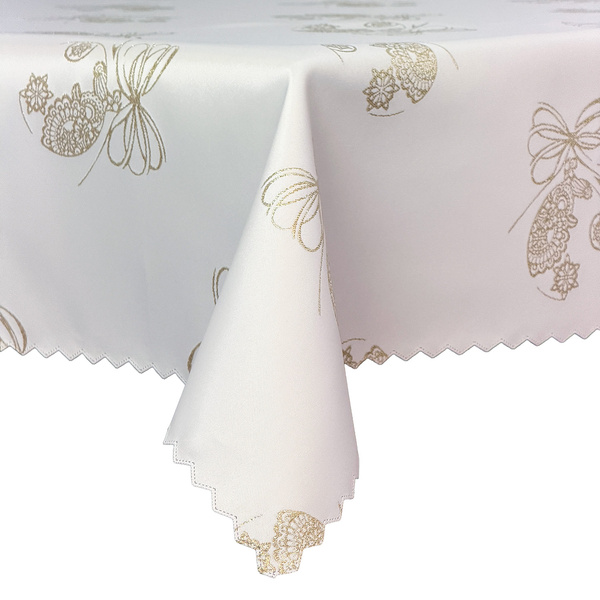 Karácsonyi Asztalterítő Arany Ornament