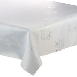 Húsvéti Terítők - Foltálló Abroszok Húsvéti Bárány Ezüst 2427 Kerek