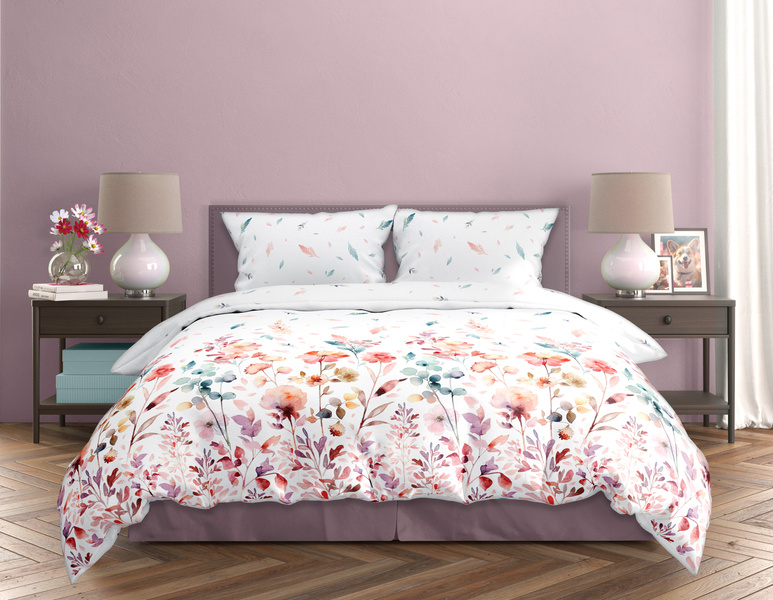 Pamut szatén ágyneműgarnitúra 160x200+ 2x70x80 Milagro Verde 001