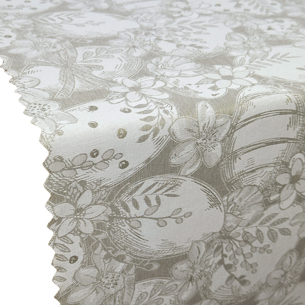 Asztalterítők és Futók Foltálló Z-3440 Húsvéti bézs húsvéti tojás