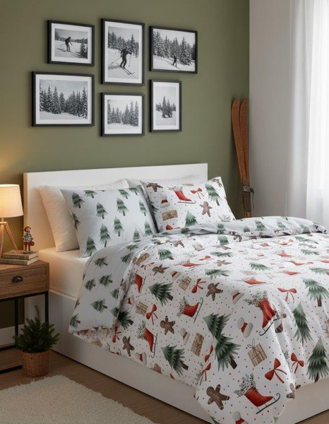 Ágyneműkészlet 140x200+70x90 Scandic 078