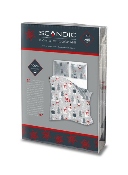Ágyneműkészlet 140x200+70x90 Scandic 079