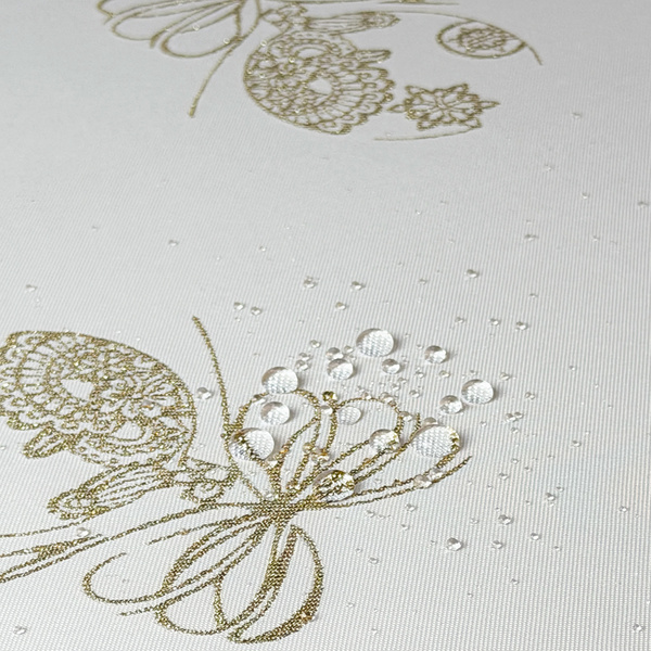 Karácsonyi Asztalterítő Arany Ornament