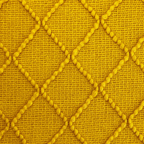 Jacquard Takaró Rojtokkal Neria Sárga 130x170 cm