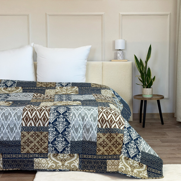 Kétoldalas ágytakaró TAVIRA SY-6750 Párnahuzat Nélkül 220x240 