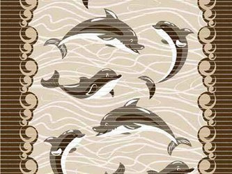 Csúszásgátló habszivacs fürdőszoba szőnyeg 65 Aqua Nova 510B