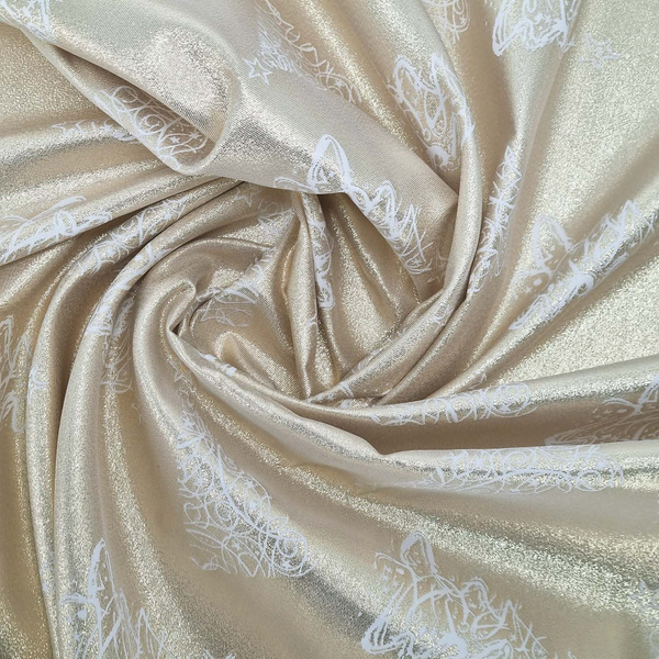 Asztalterítők és futók Foltálló Karácsonyfa Arany Z-3401