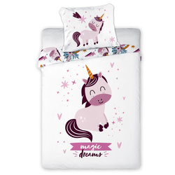 Gyermekágyak 100x135+40x60 018 Egyszarvú