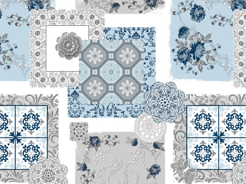 Viaszosvászon Terítő Tekercsben és asztalterítők Mirella 04/A 