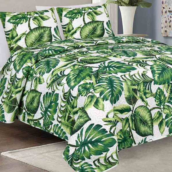 Kétoldalas ágytakaró TAVIRA J-2491 Jungle 220x240+2x40x40