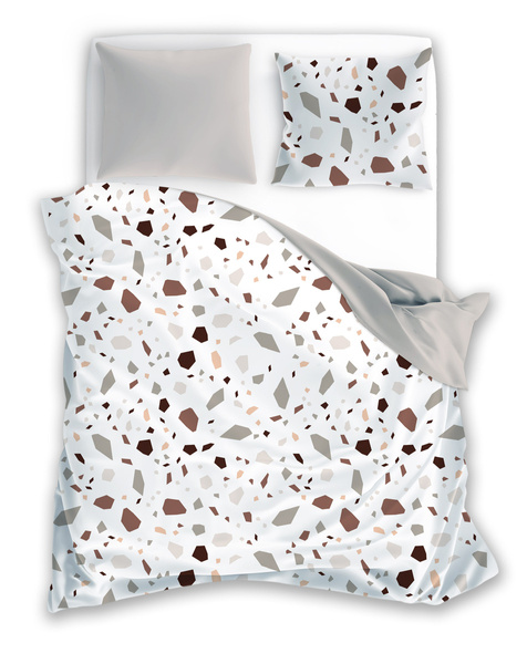 Pamut szatén ágyneműgarnitúra 220x200+ 2x70x80 Boho 001