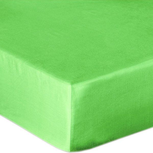 Gumis pamut lepedõ szatén Zöld