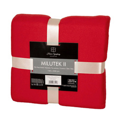 Fleece Takaró Milutek 130x170 Piros