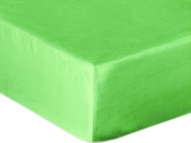 Gumis pamut lepedõ szatén Zöld