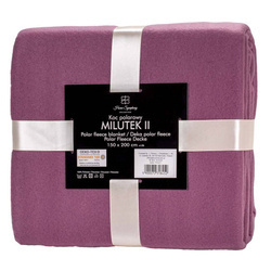 Fleece Takaró Milutek 130x170 Lila