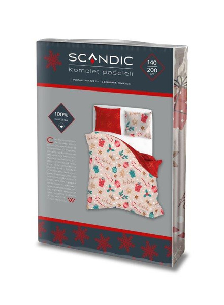 Ágyneműkészlet 140x200+70x90 Scandic 082