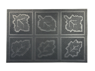 Gumis lábtörlők Mix Mat Liście